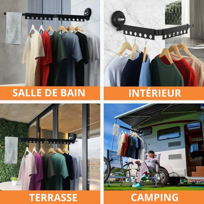 EspaceCloth Wall-Mounted Dryer