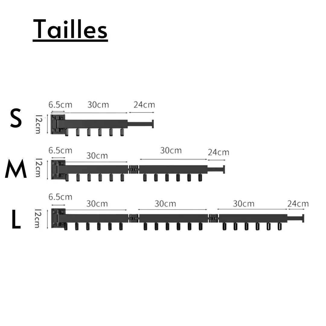 EspaceCloth Wall-Mounted Dryer